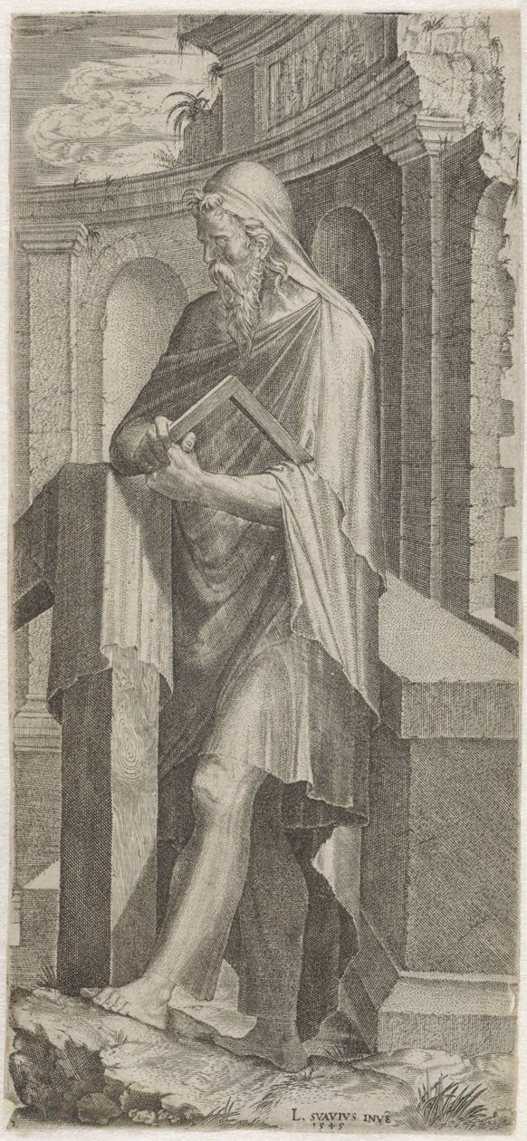 Apostle Judas Thaddeus (Christ, the Twelve Apostles, and Paul) by Lambertus Suavius