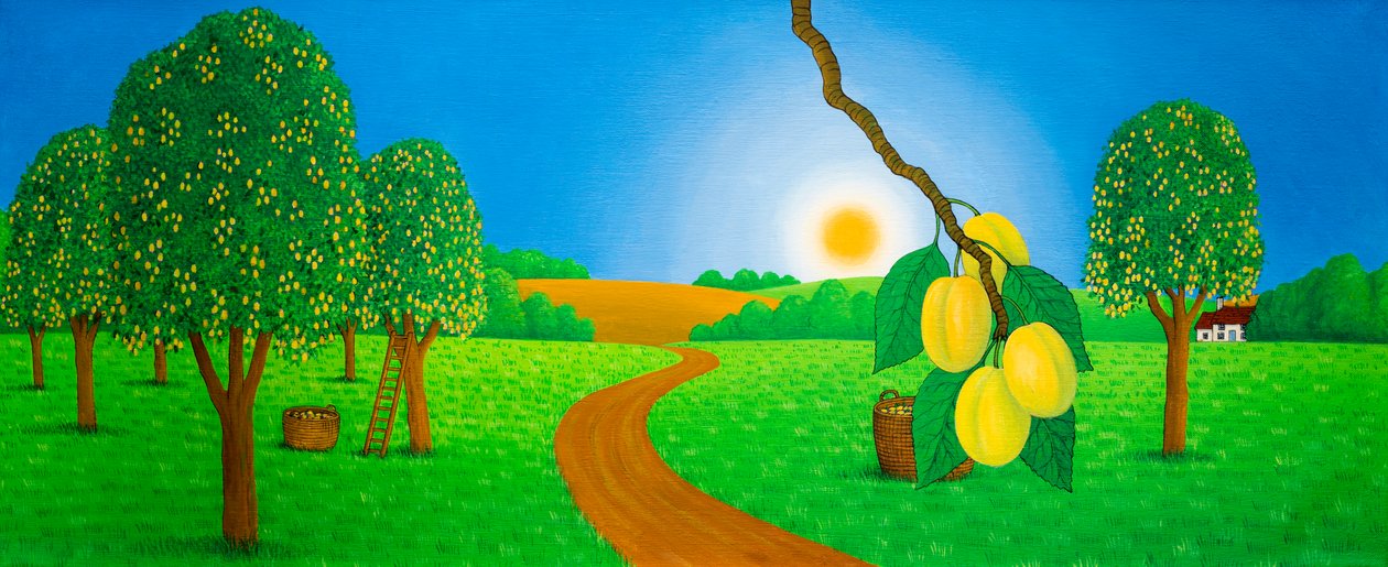 Hereford Golden Plums, 1991 by Larry Smart