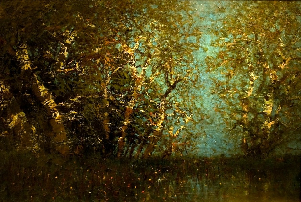 Birch Forest by Laszlo Mednyanszky