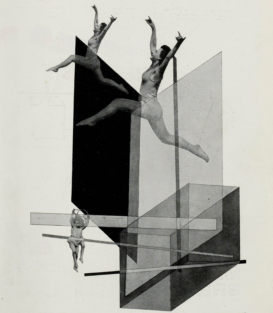 Human Mechanics Varieté. From The Stage at the Bauhaus, 1925 by Laszlo Moholy Nagy