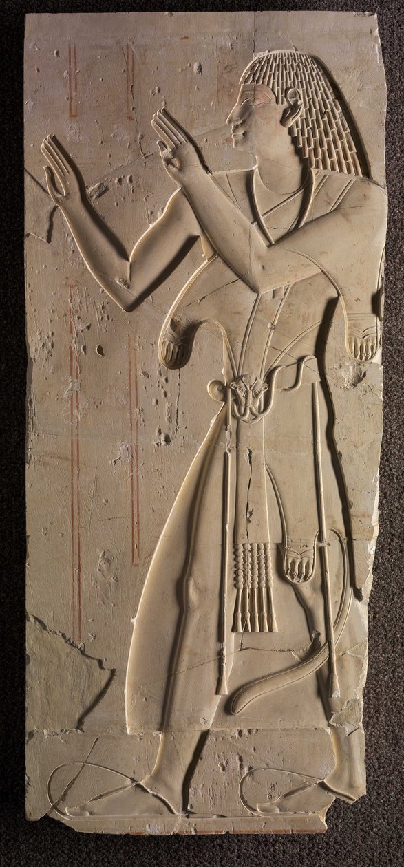 Mentuemhat in Ecclesiastical Dress by Late Period Egyptian
