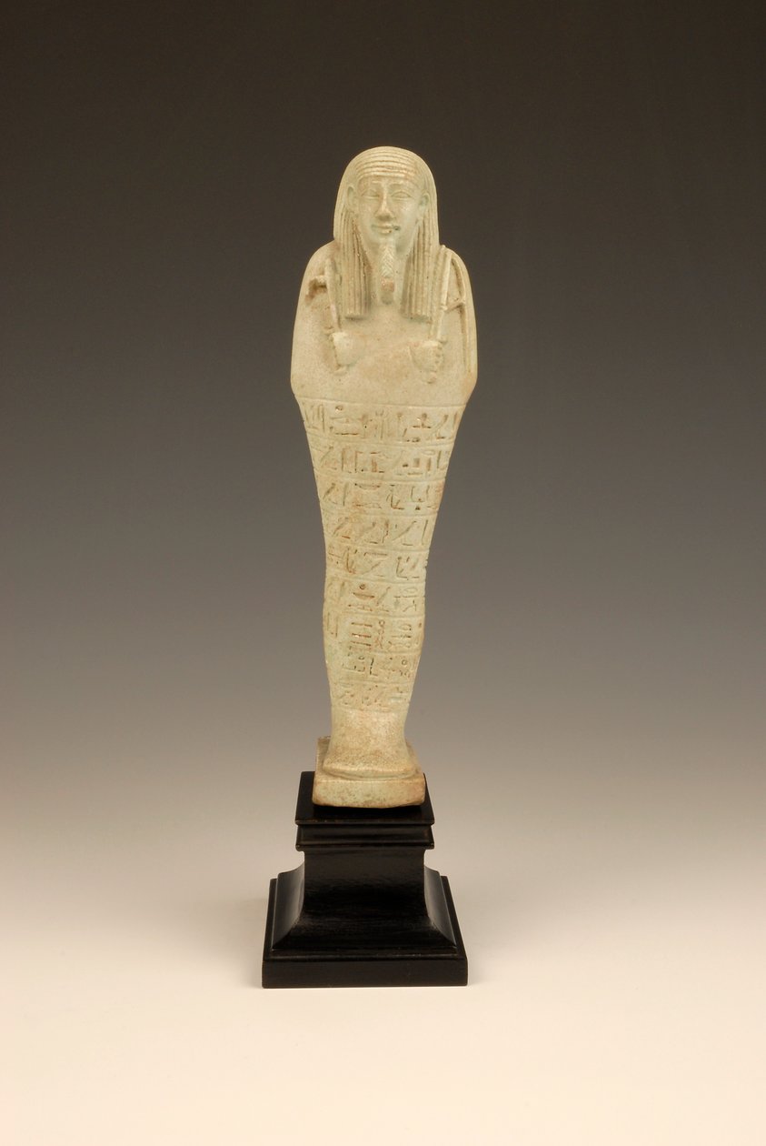 Shabti of Imhotep, 380-342 BC by Late Period Egyptian