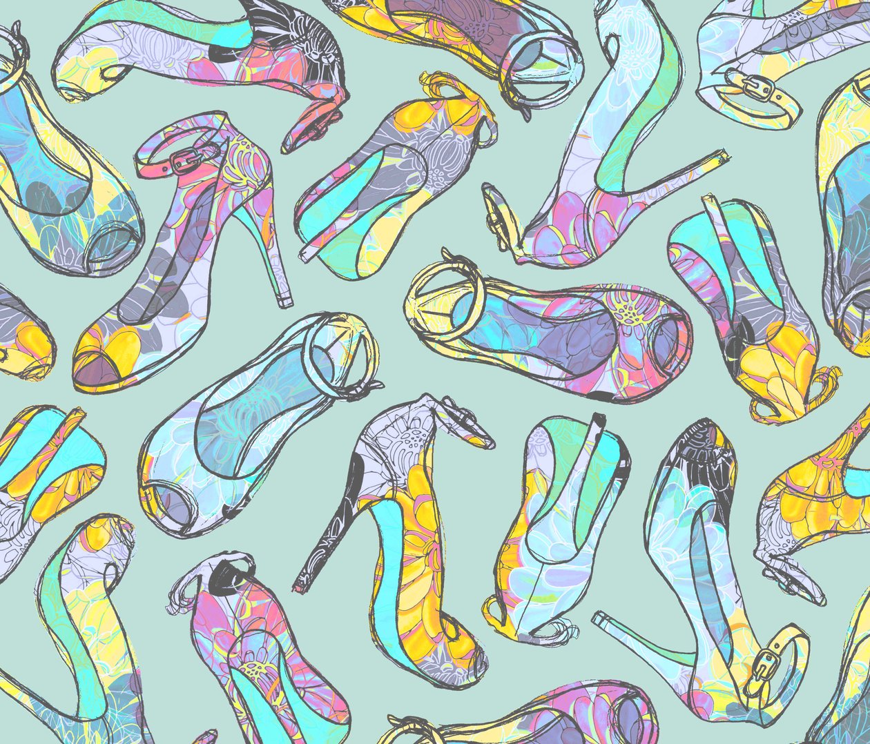 High Heels, 2012 by Laurence Lavallee