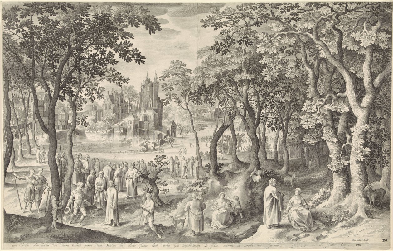 Landscape with Ruins of a Round Temple (series title: Landscapes with Ancient Roman Buildings) by Laurens Barata