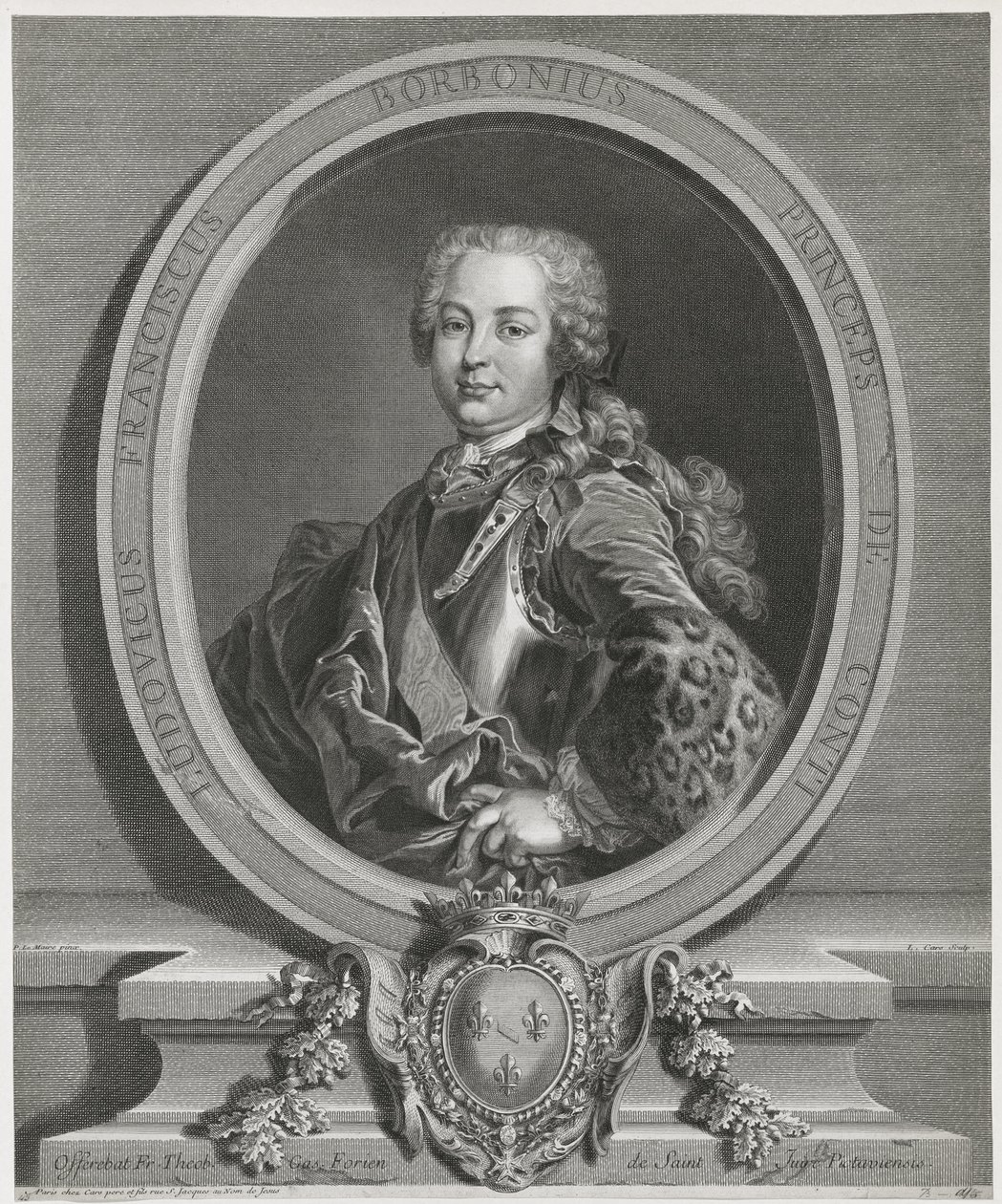 Louis François de Bourbon, Prince of Conti by Laurent Cars