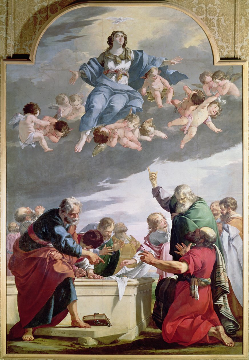 Assumption of the Virgin by Laurent de la Hyre