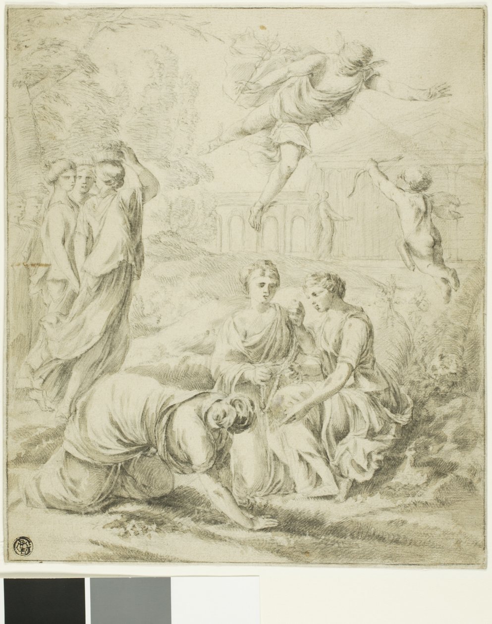 Study for Mercury and Herse by Laurent de la Hyre