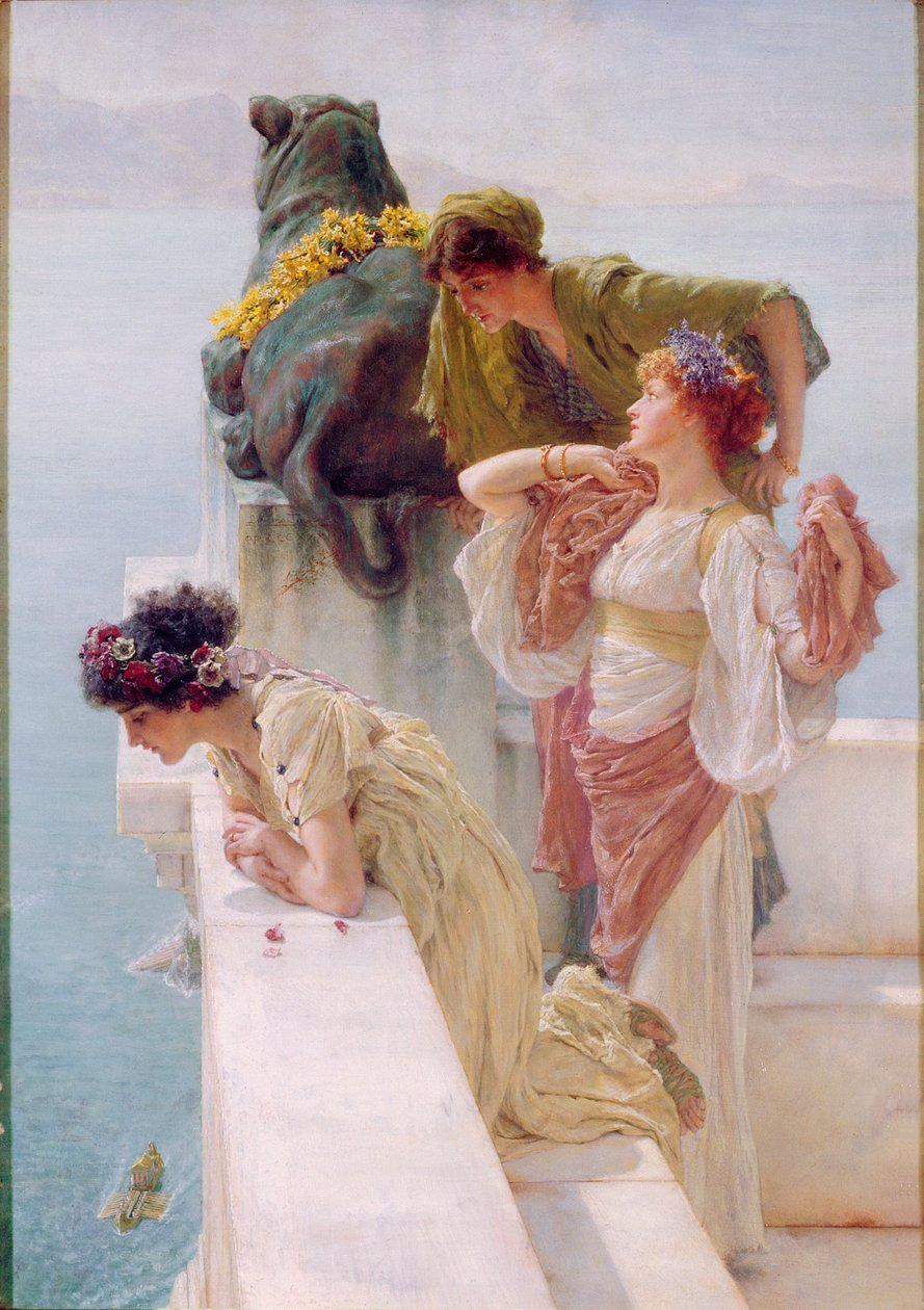 A Coign of Vantage by Lawrence Alma Tadema: Fine art print