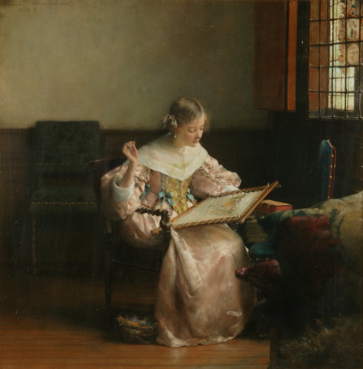 Sweet Industry by Lawrence Alma Tadema