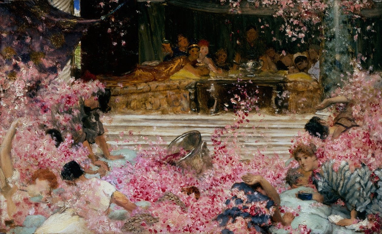 Study for The Roses of Heliogabalus by Lawrence Alma Tadema