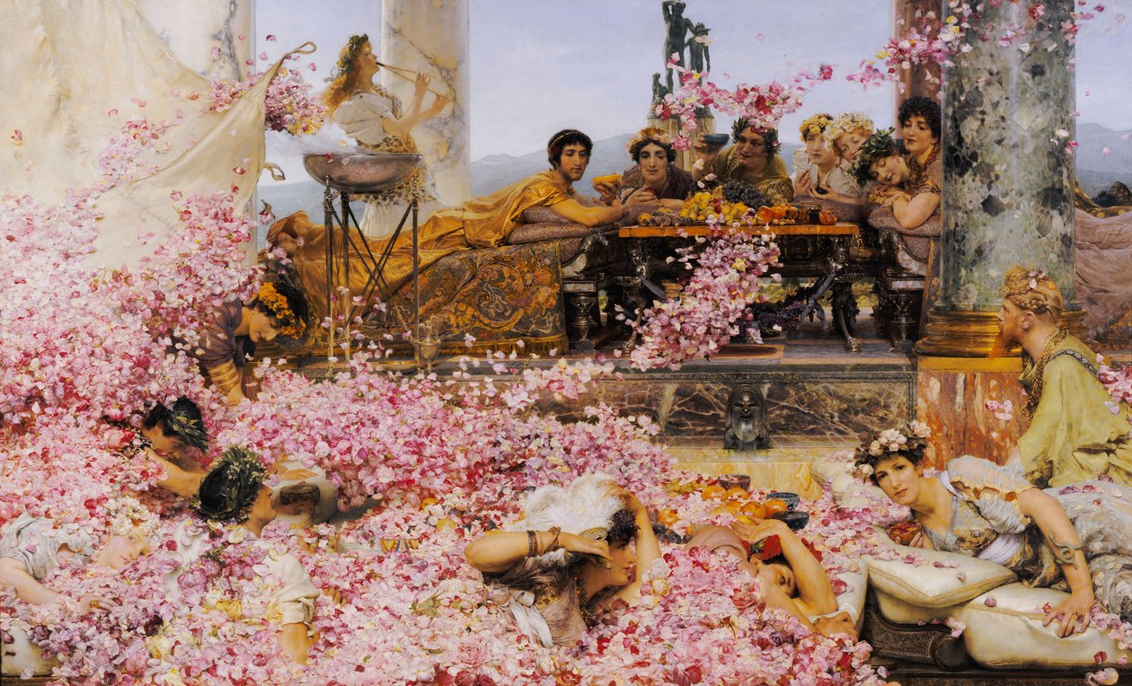 The Roses of Heliogabalus by Lawrence Alma Tadema
