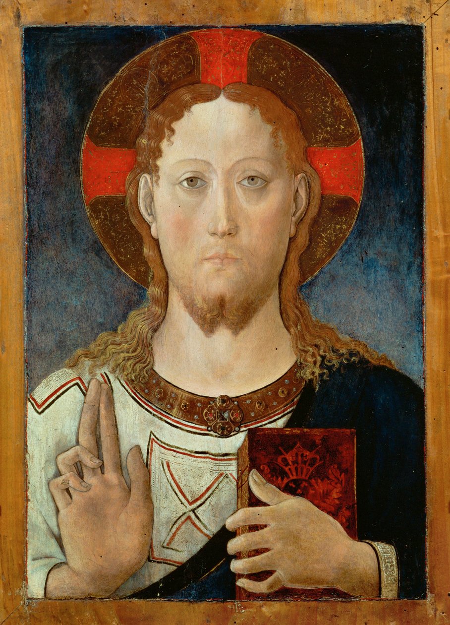 Christ Blessing by Lazzaro Bastiani