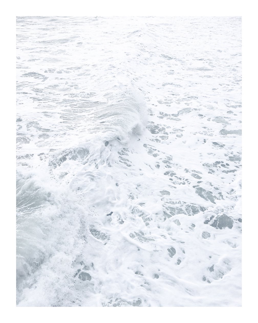 White Waves, c.2018 by Leah Straatsma