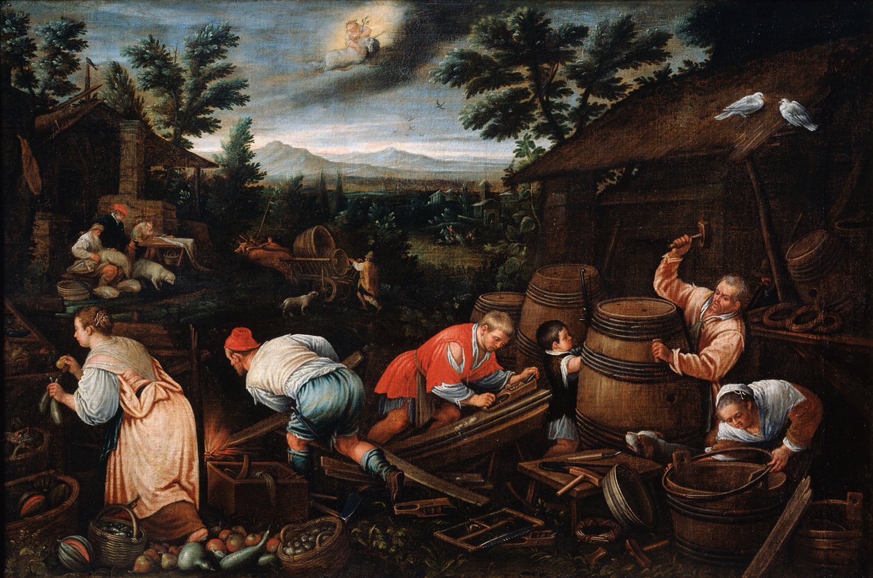 August from the series The Seasons by Leandro Bassano