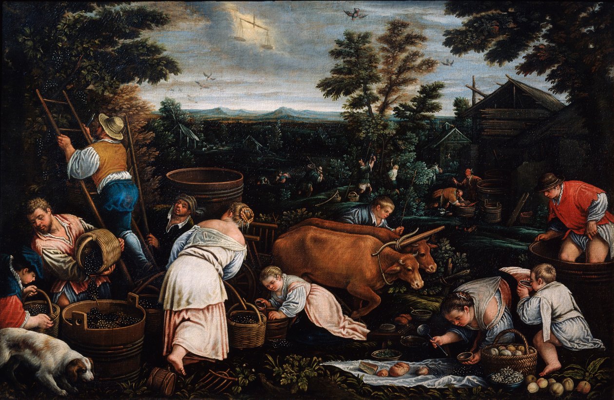 September (from the series The Seasons) by Leandro Bassano