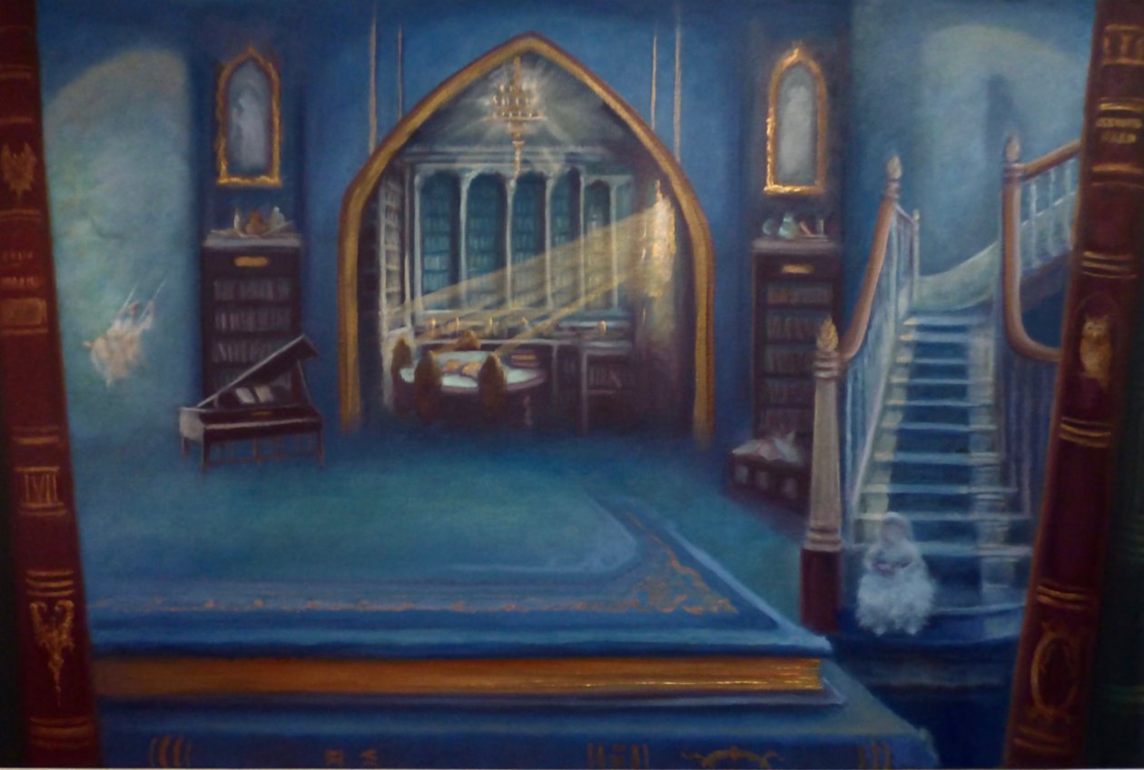Enchanted Library, 2024 by Lee Campbell