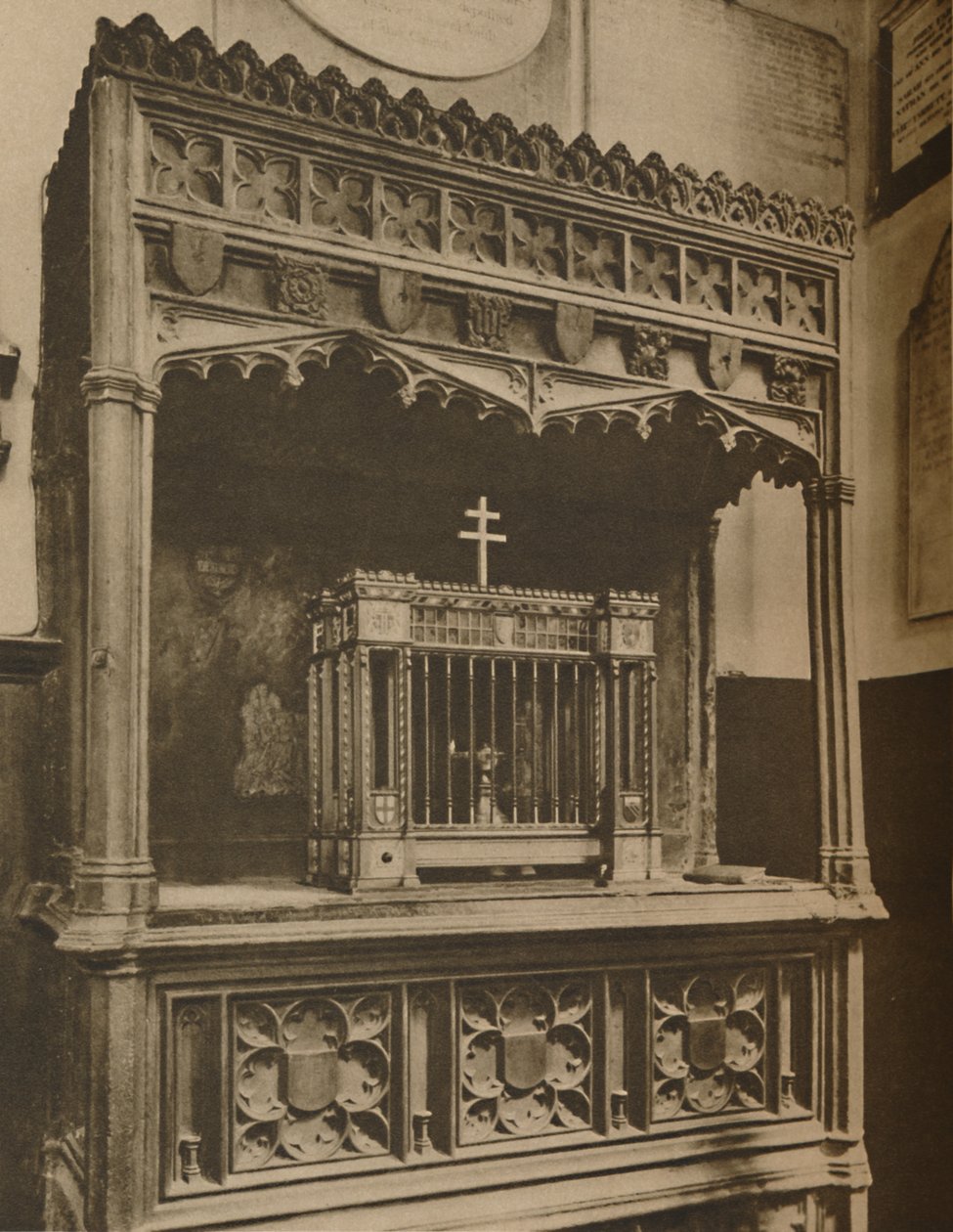 Ever-Burning Lamp of Maintenance of Toc H in Allhallows, Barking by Lemere