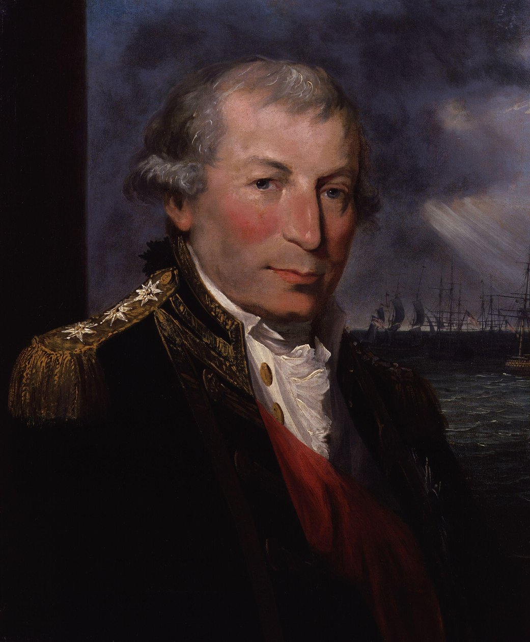 Portrait of John Jervis, c.1795 by Lemuel Francis Abbott