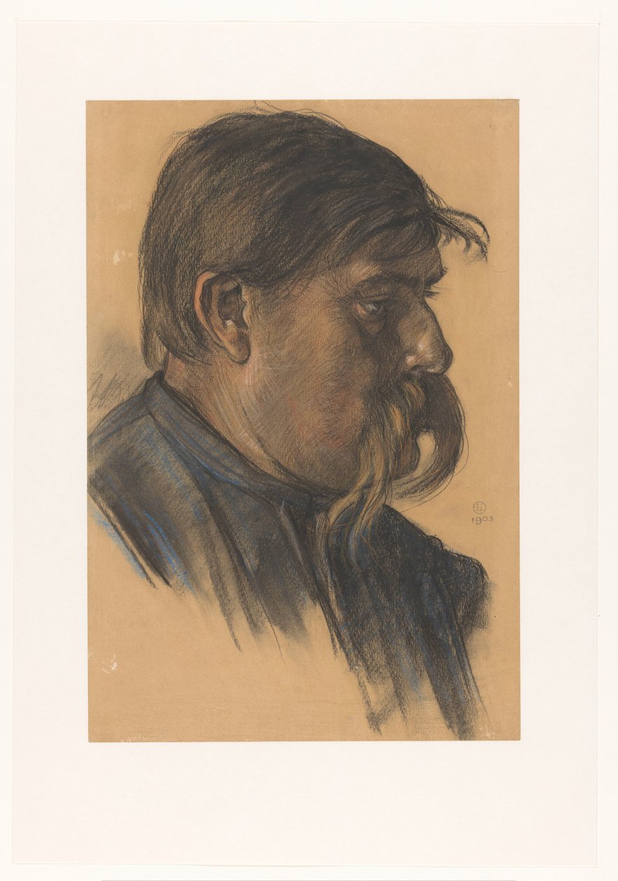 Head of a Dockworker by Leo Gestel