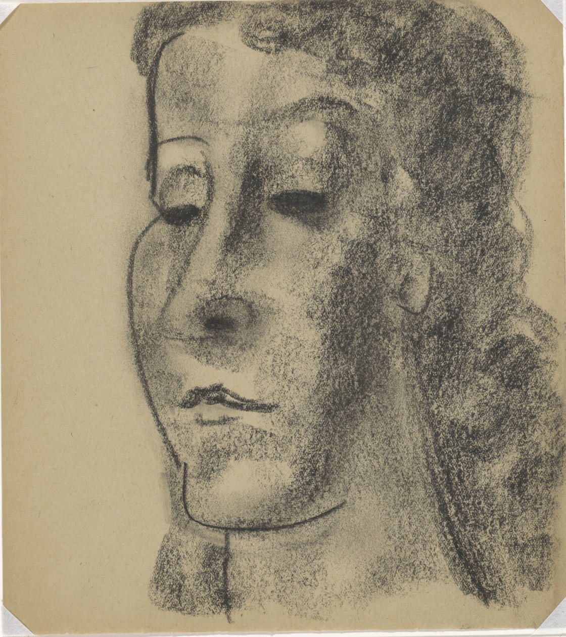 Portrait of a Woman Three-Quarter to the Left by Leo Gestel