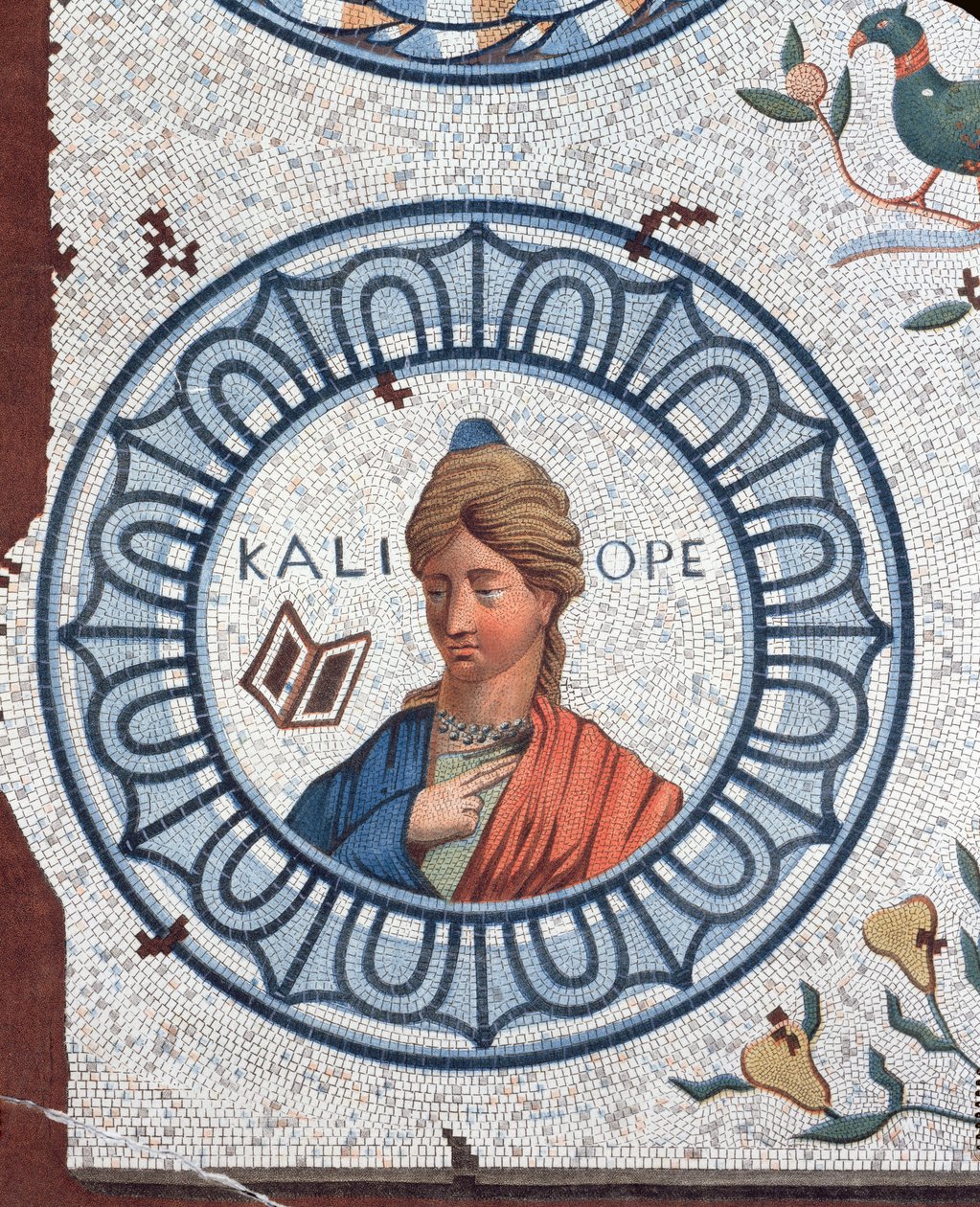 Calliope, Muse of Eloquence and Epic Poetry by Leon de Laborde