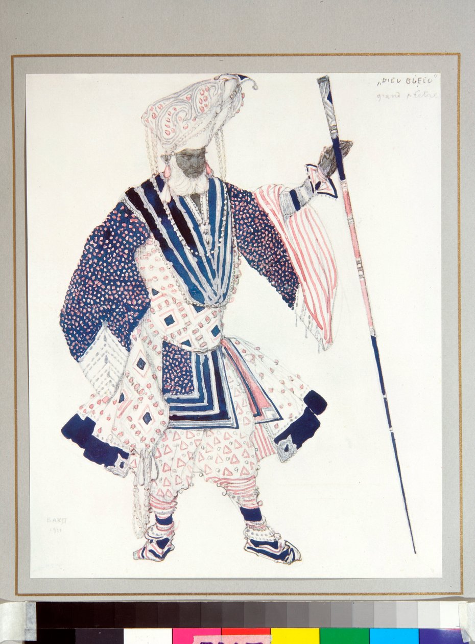 Ballets Russes: High Priest Costume for the Ballet 