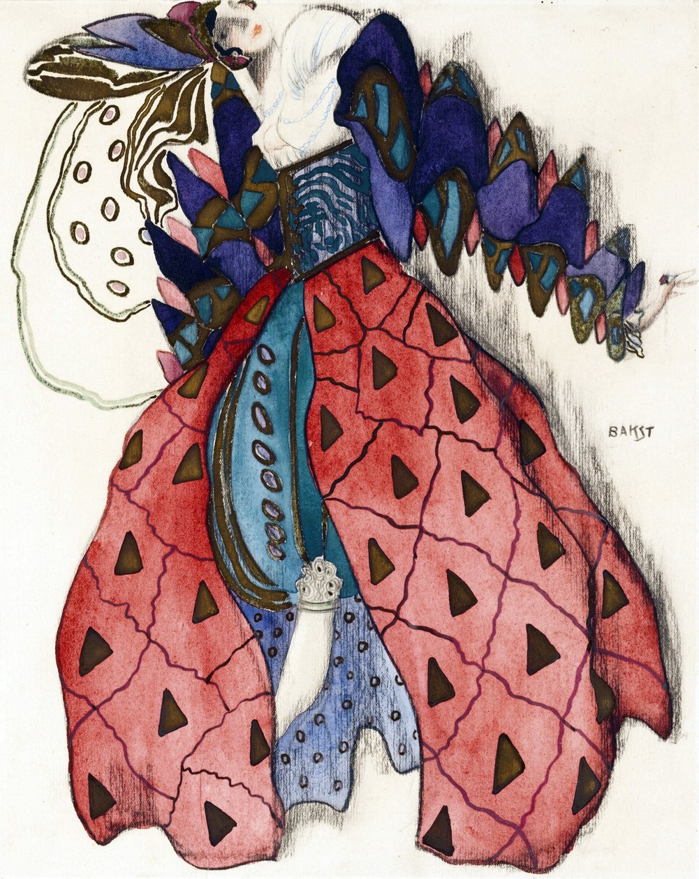 Costume design for the Ballet 