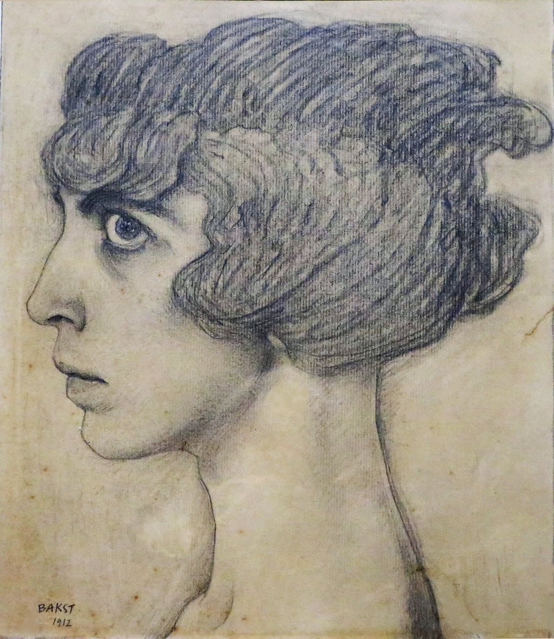 Portrait of Marchesa Luisa Casati by Leon Bakst