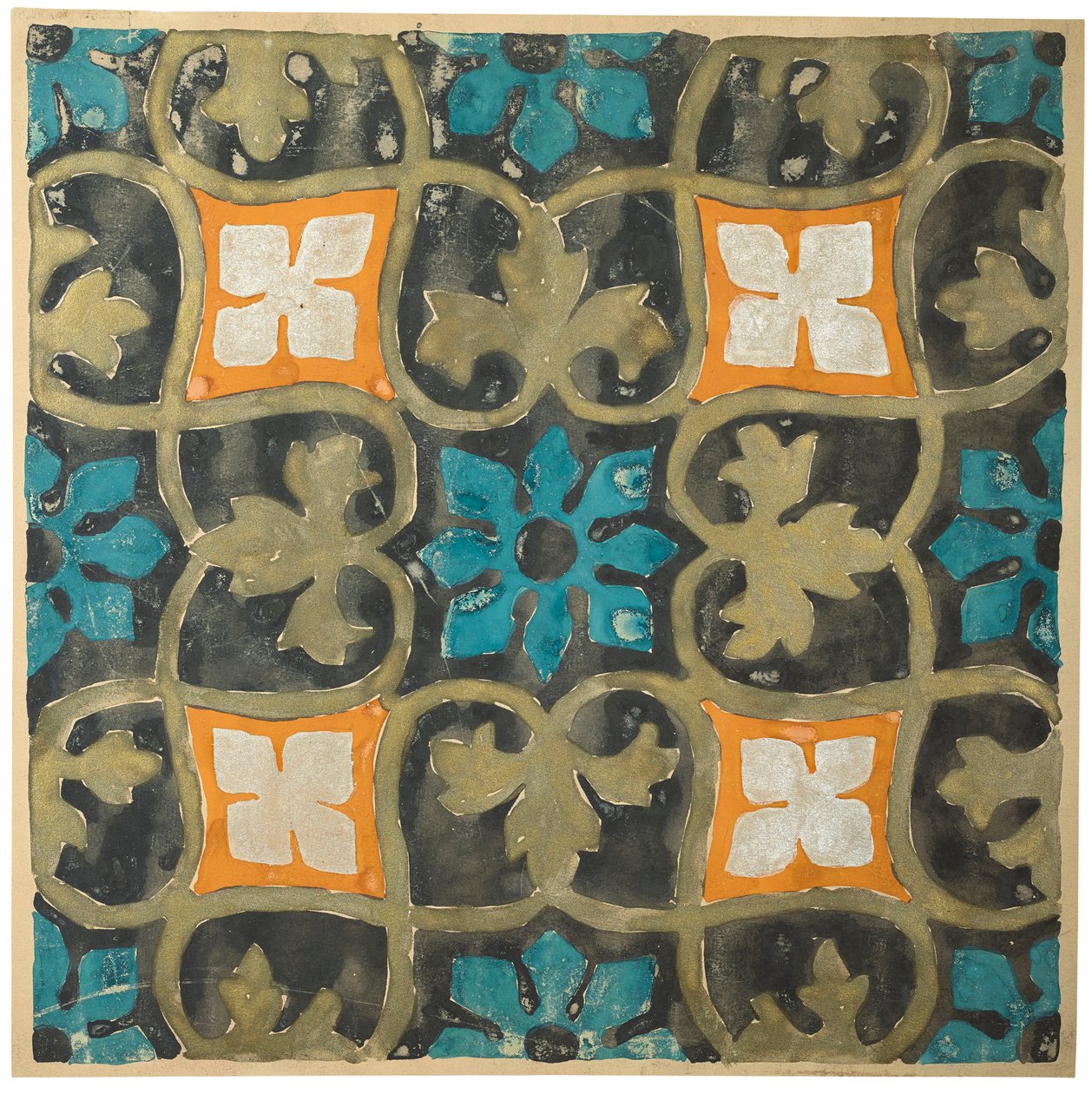 Textile design by Leon Bakst