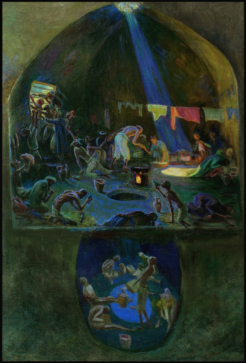 The Zindan Prison, 1930s by Leon Bure