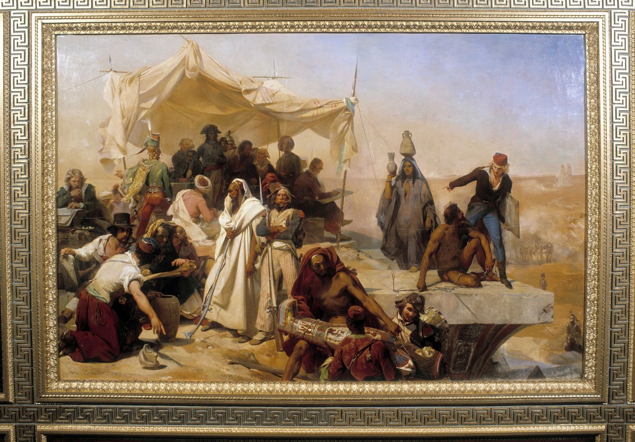 Expedition from Egypt under the orders of Bonaparte by Léon Cogniet