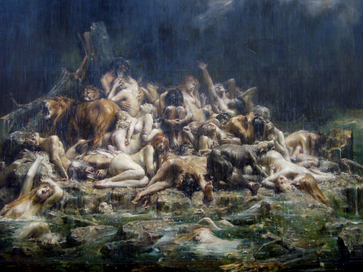 The Deluge by Leon Francois Comerre