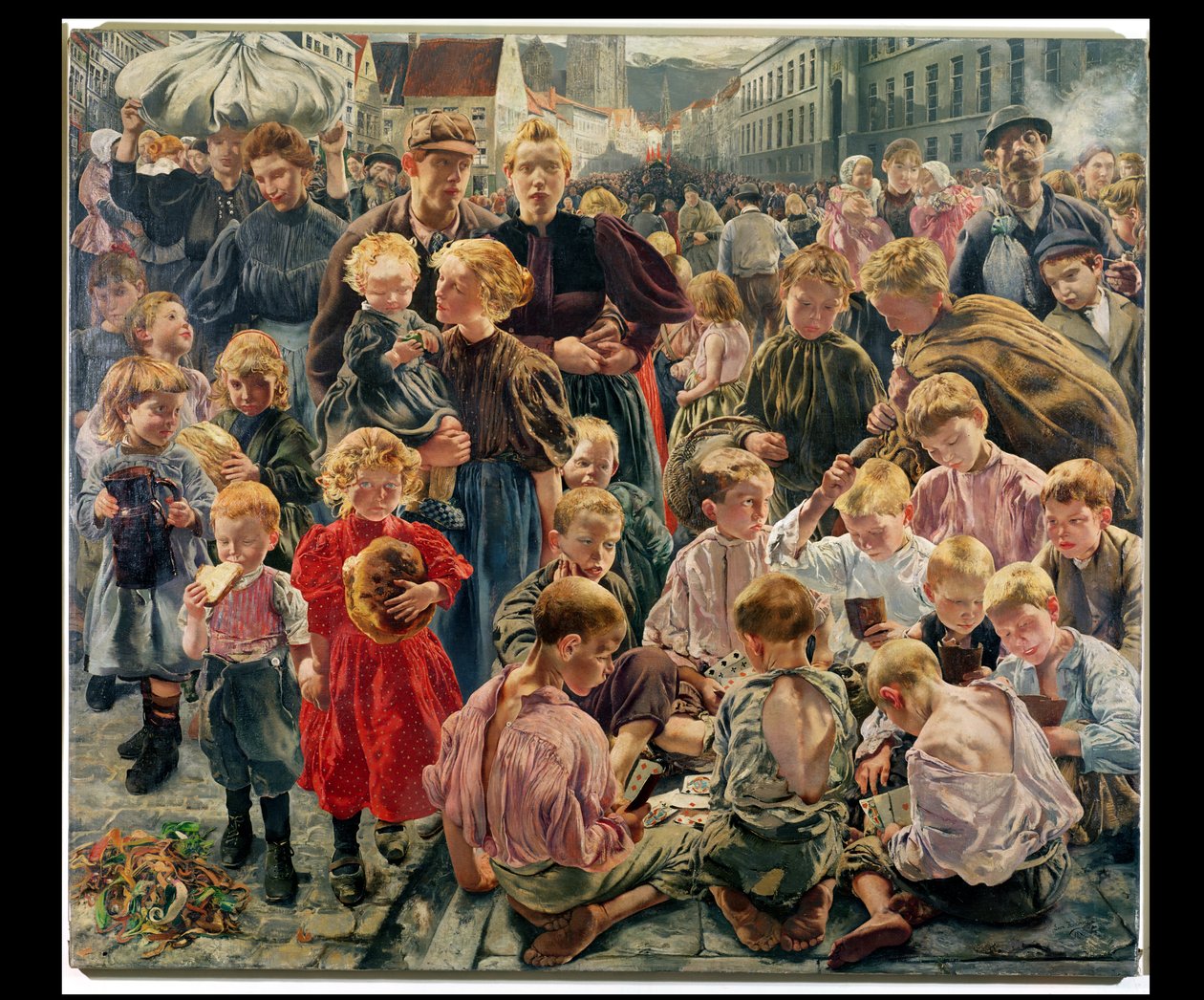 The Ages of the Worker by Leon Henri Marie Frederic