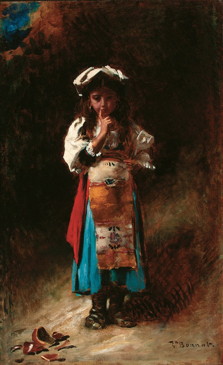 The Broken Jug by Leon Joseph Florentin Bonnat
