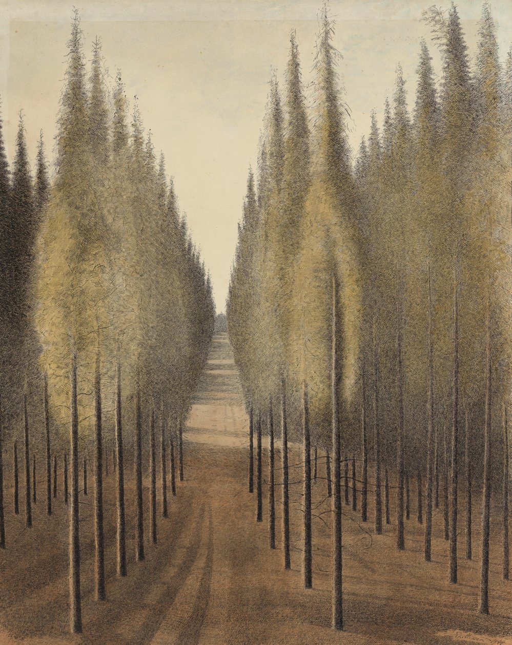 The Alleyway by Leon Spilliaert