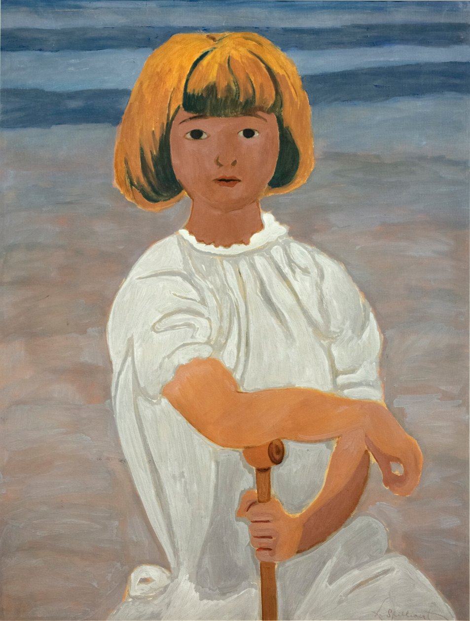 Girl on the Beach by Leon Spilliaert