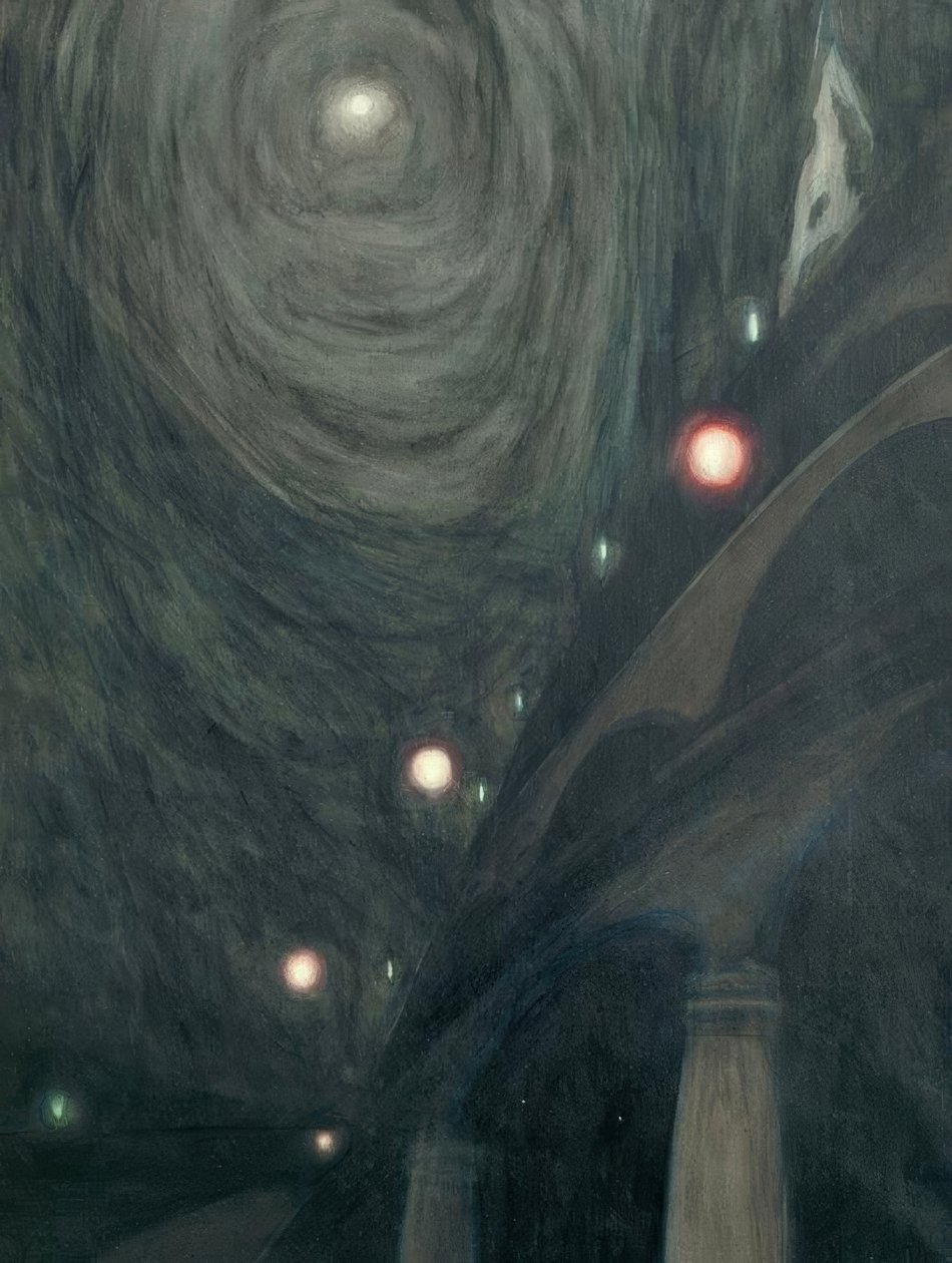 L. Spilliaert, Moonlight by Leon Spilliaert