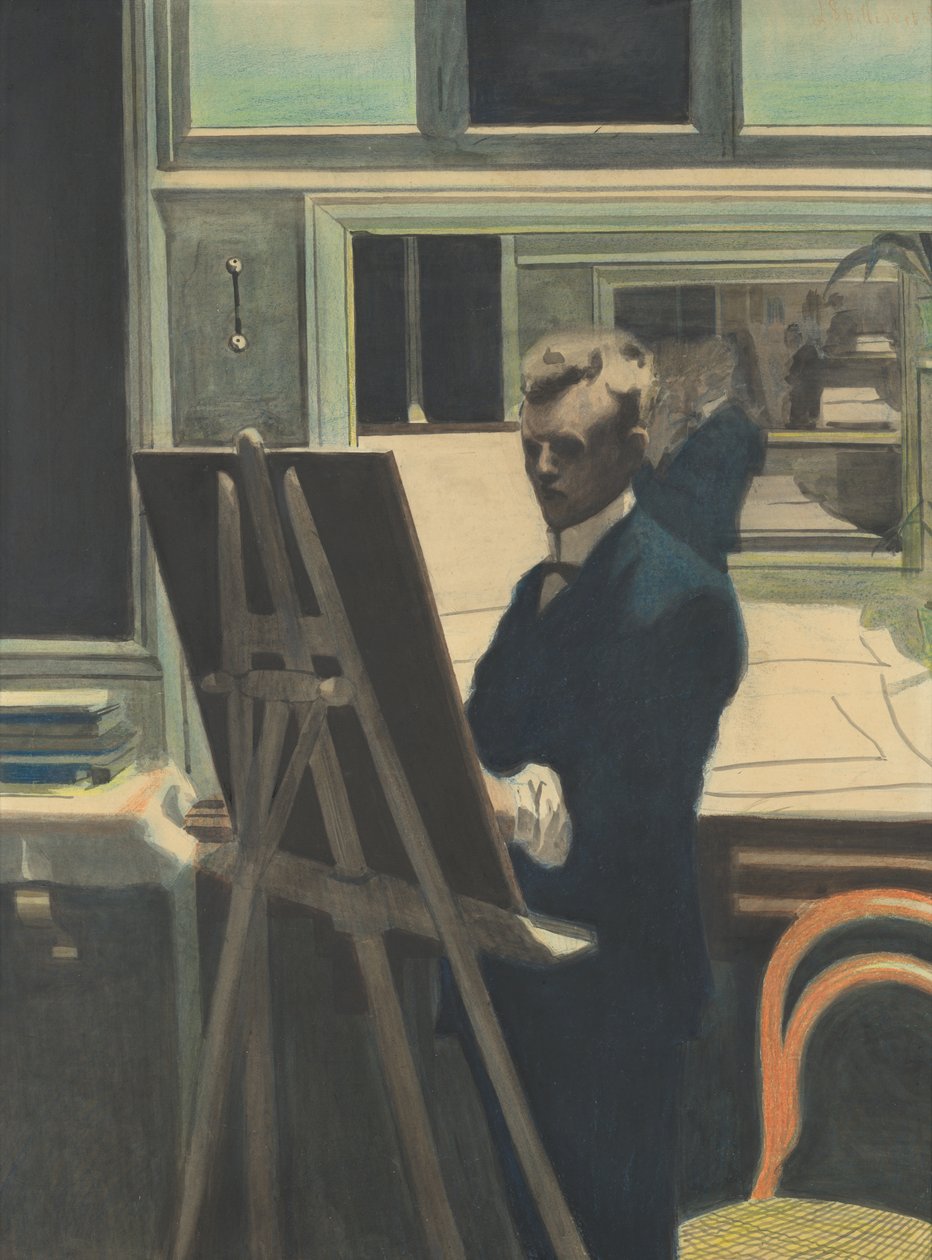 Self Portrait by Leon Spilliaert