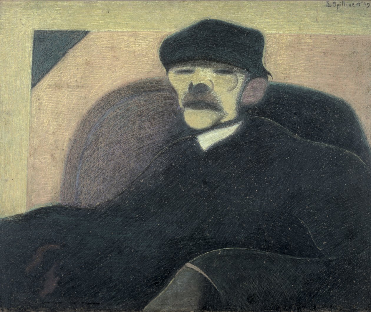 The Man with the Red Ear, Portrait of Gorky by Leon Spilliaert