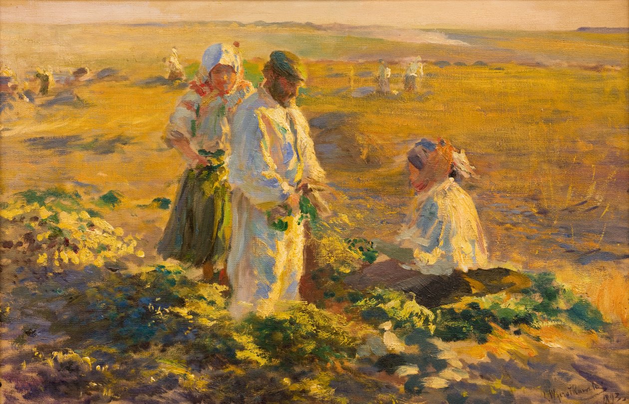 Beet-lifting by Leon Wyczolkowski