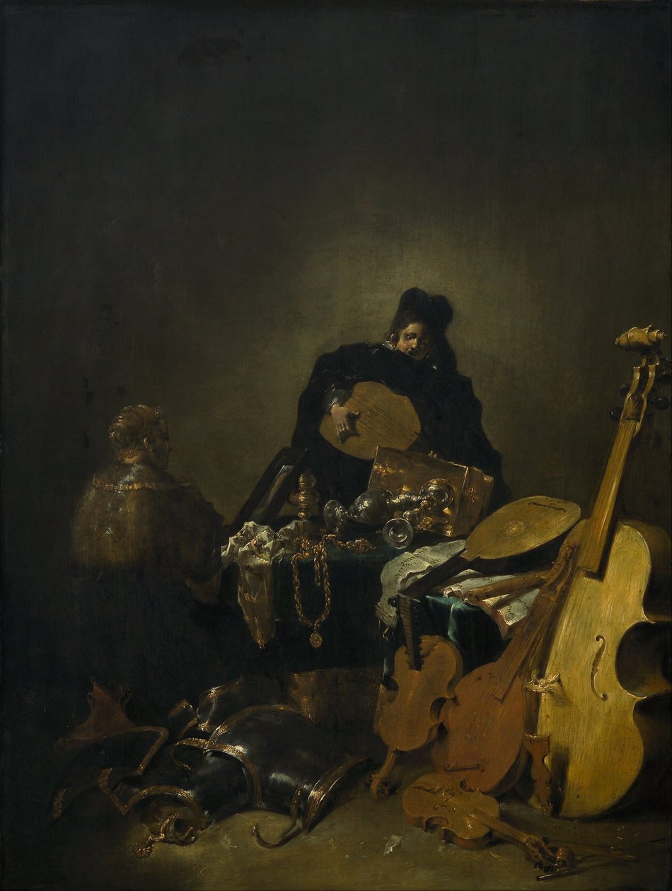 Allegory of Vanity (Vanitas) by Leonaert Bramer