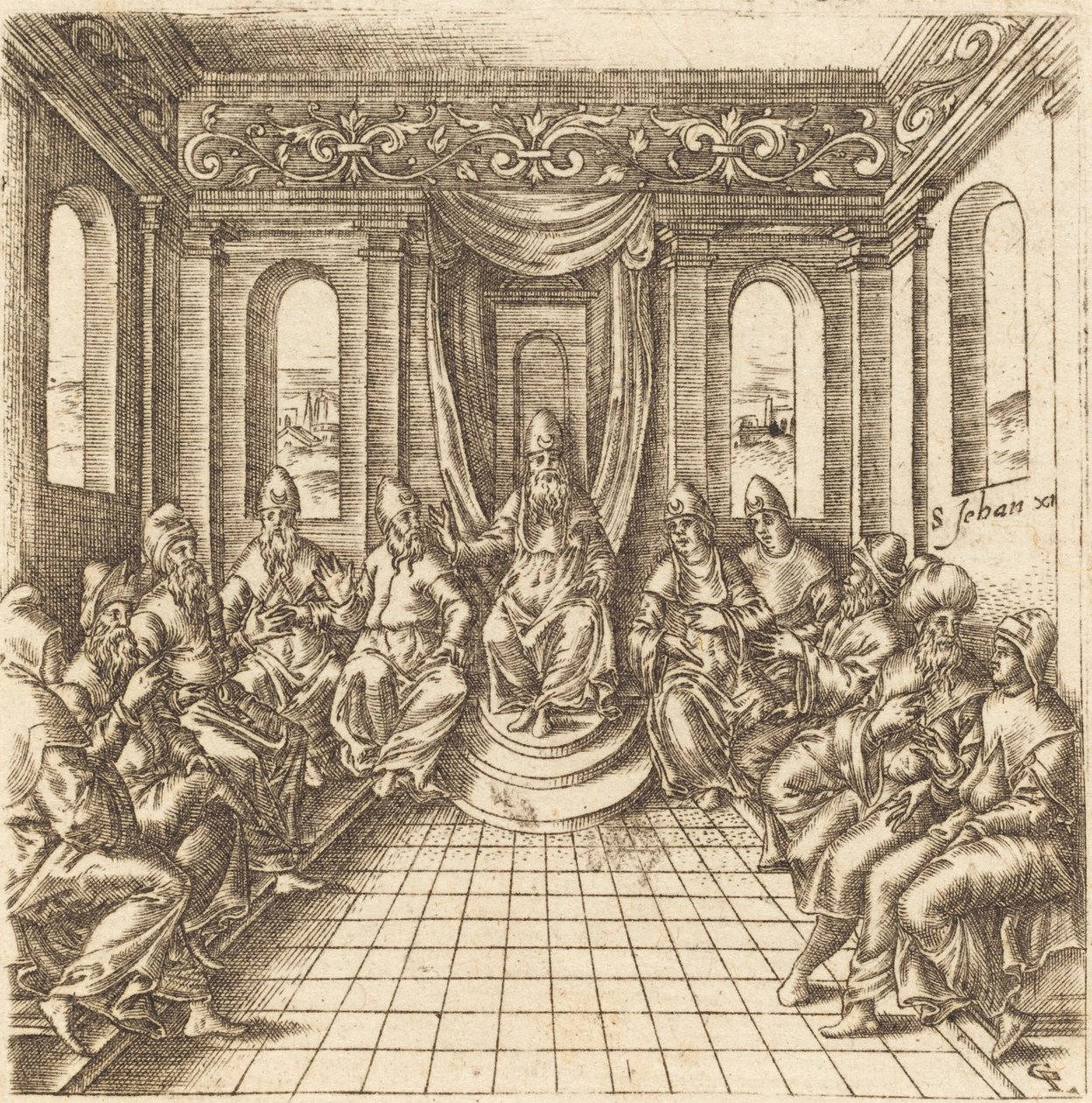 The Chief Priests and Pharisees by Leonard Gaultier