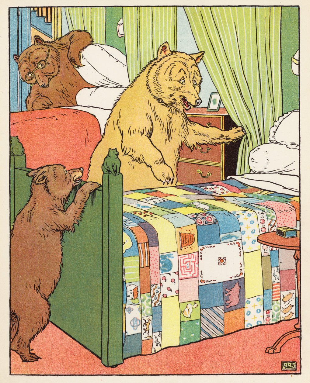 The Three Bears by Leonard Leslie Brooke