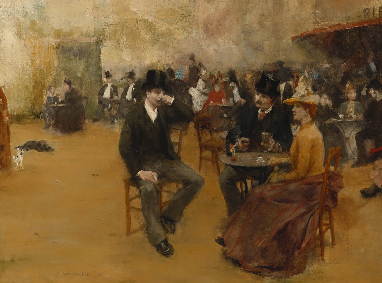 The Beautiful Period, 1888 by Leonard Raven Hill