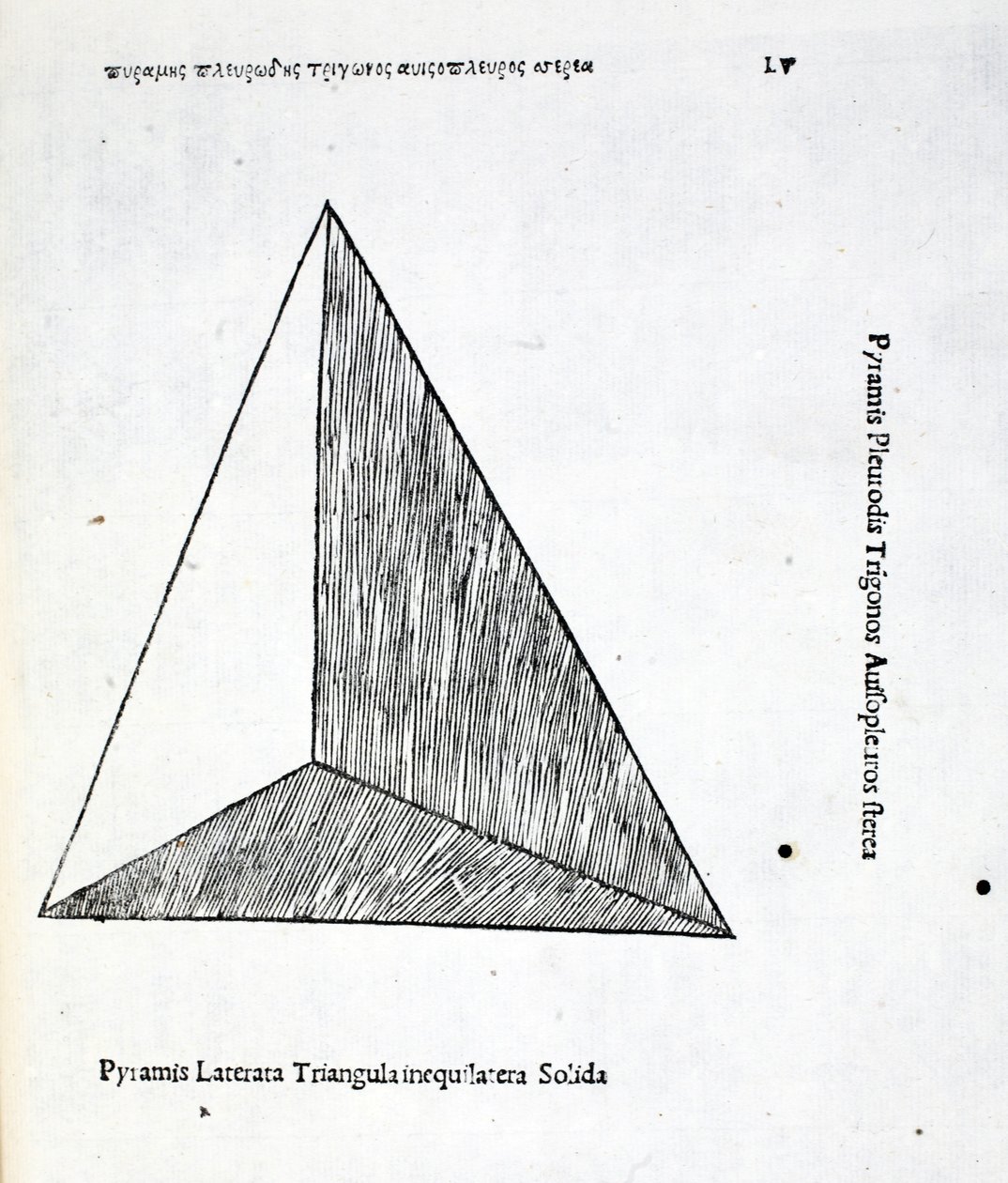 Pyramis laterata triangula inequilatera solida, illustration from 