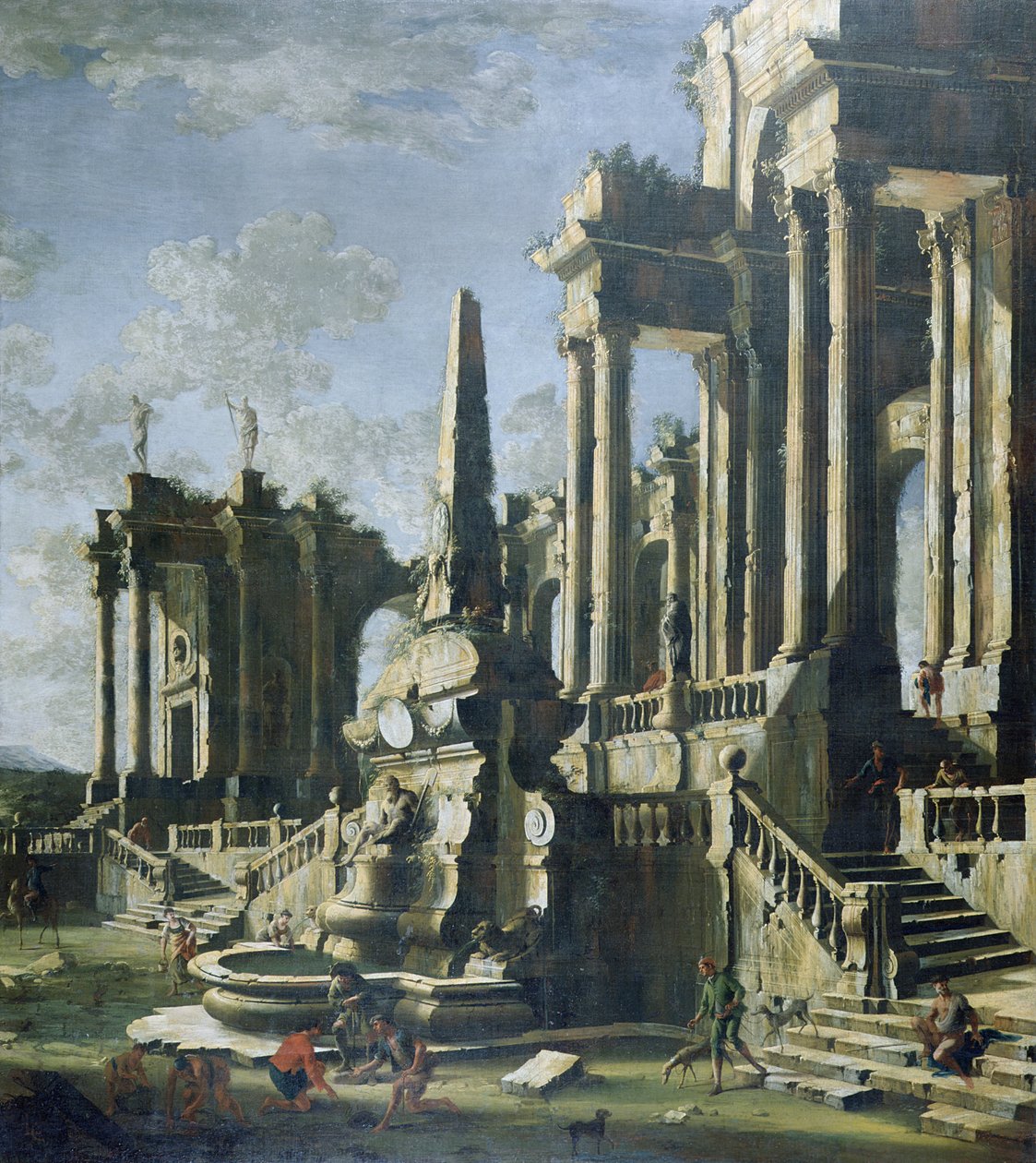 Imaginary Ruins by Leonardo Coccorante