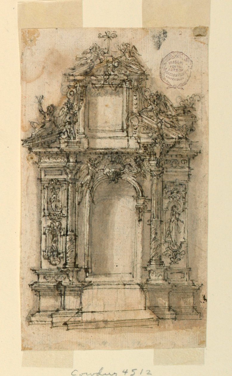 Project for an Altar by Leonardo Scaglia