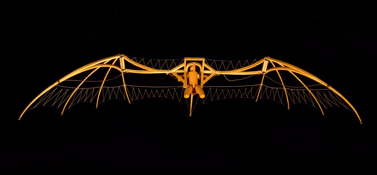 Model of Leonardo da Vinci
