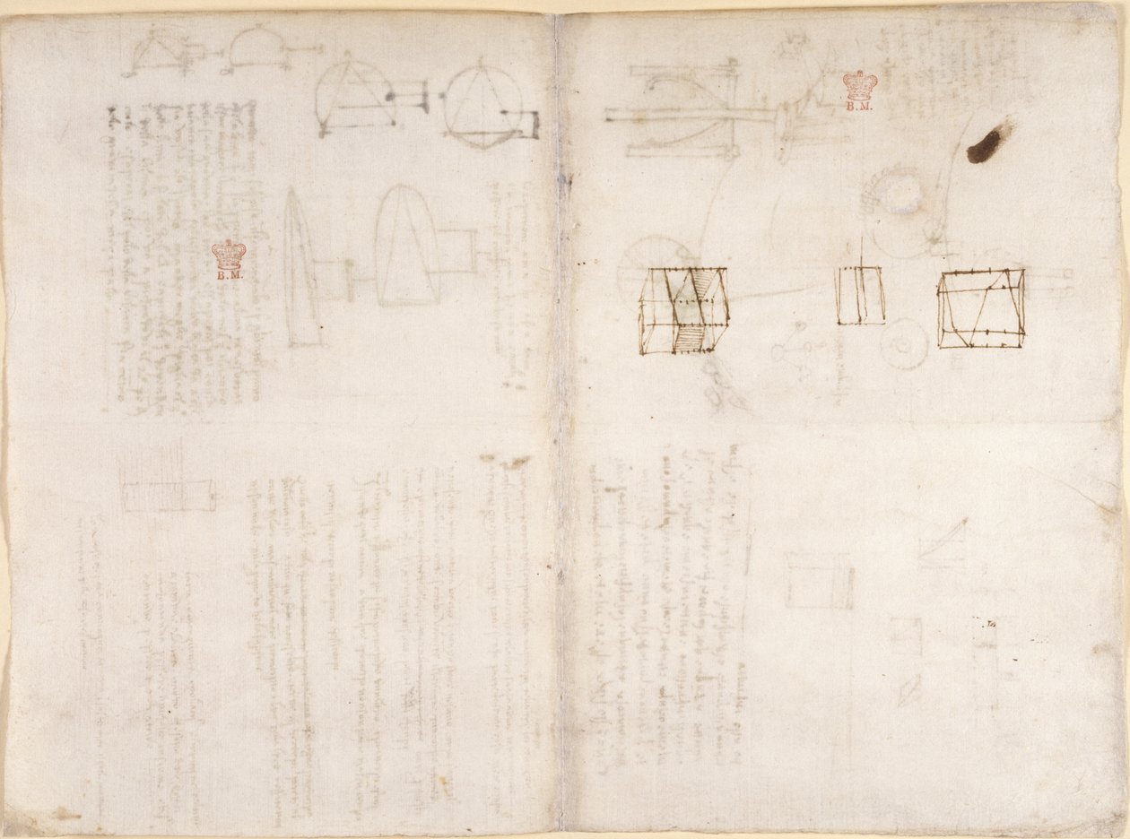 Blank page with diagrams, from 