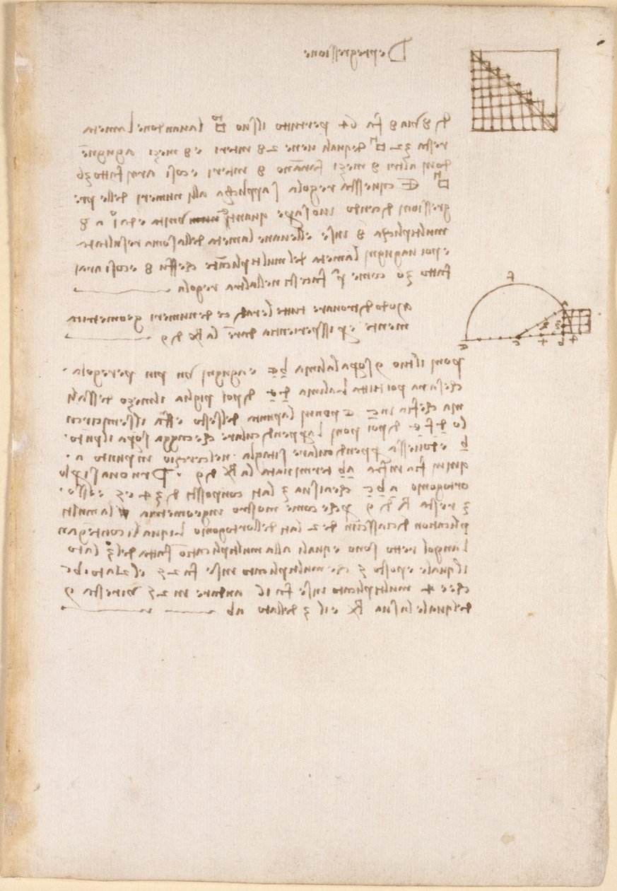 Notes and Diagrams on Geometry, from 